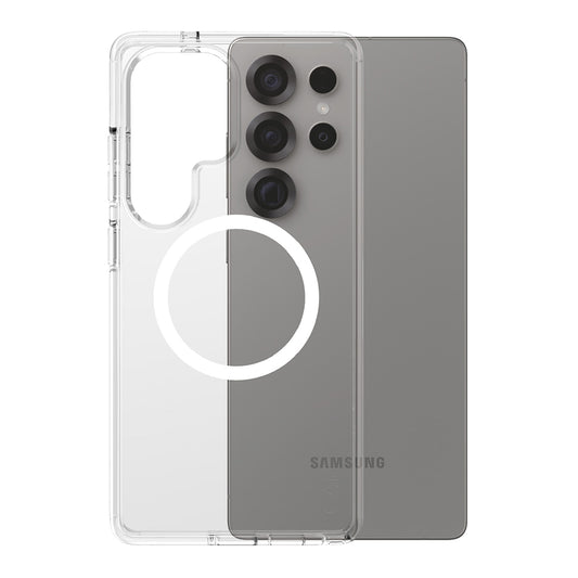 Hoes voor Samsung Galaxy S25 Ultra S938, PanzerGlass, Care Urban Combat, Transparant Wit