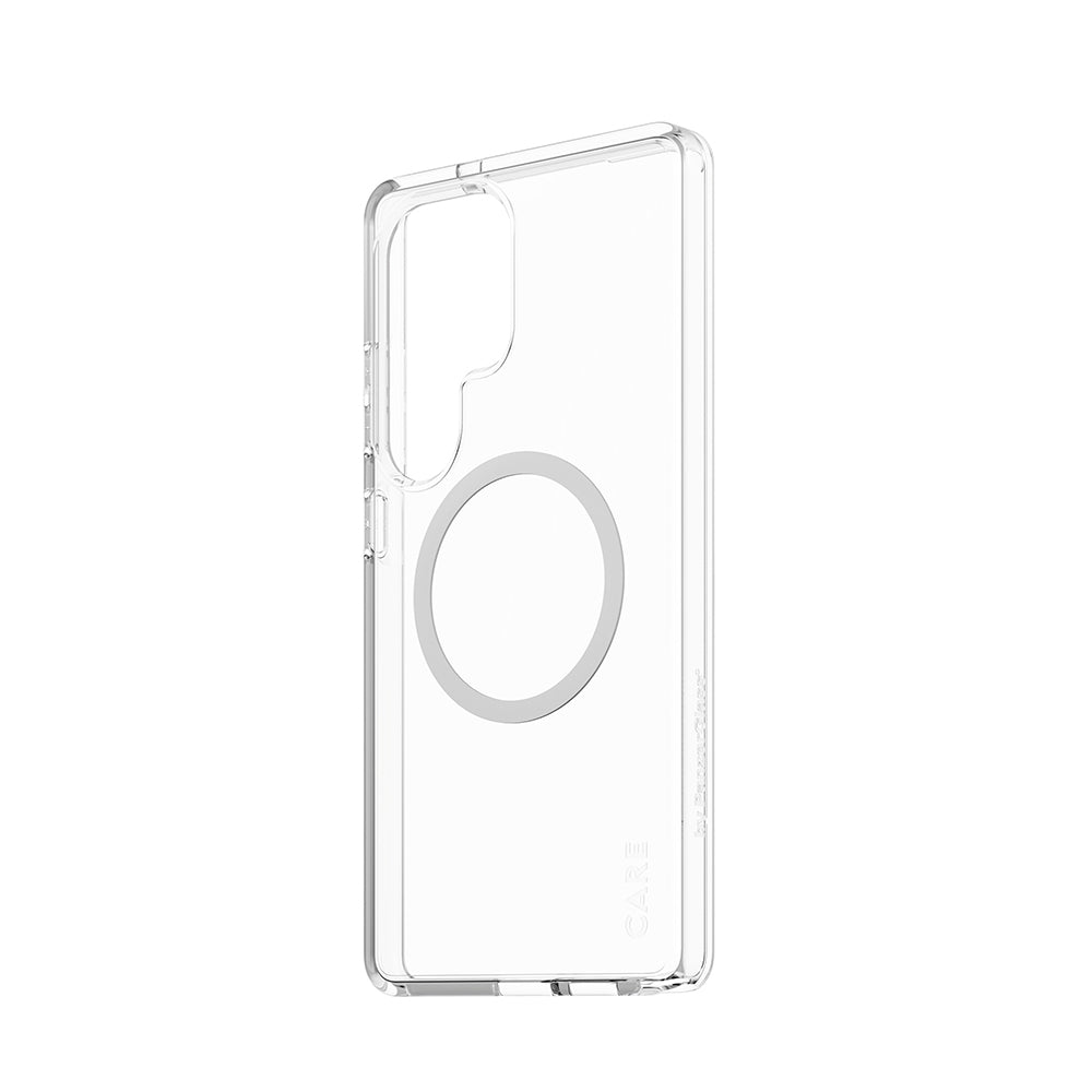 Hoes voor Samsung Galaxy S25 Ultra S938, PanzerGlass, Care Urban Combat, Transparant Wit
