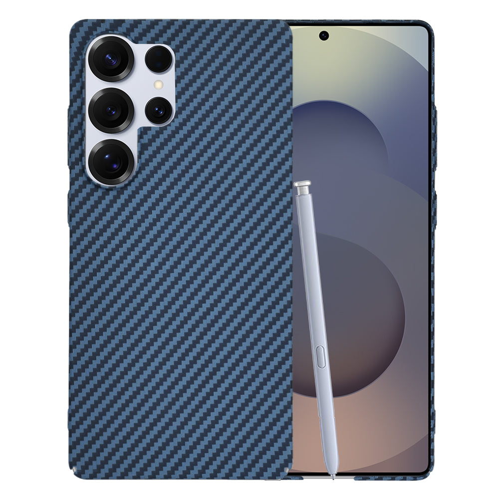 Hoes voor Samsung Galaxy S25 Ultra S938, Techsuit, Carbonite FiberShell, Turquoise