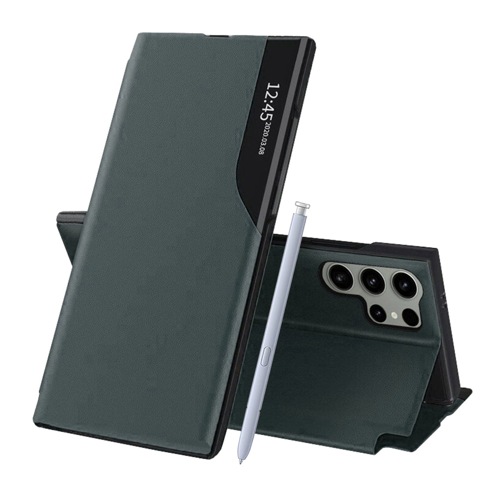 Hoes voor Samsung Galaxy S25 Ultra S938, Techsuit, eFold, Groen
