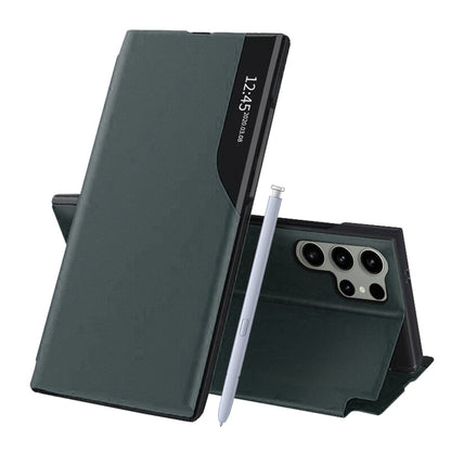 Hoes voor Samsung Galaxy S25 Ultra S938, Techsuit, eFold, Groen