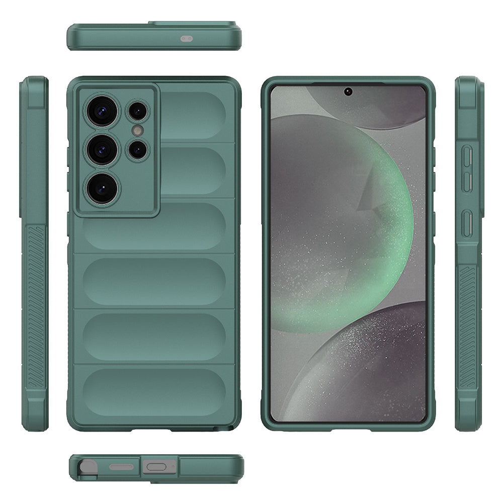 Hoesje voor Samsung Galaxy S25 Ultra S938, Techsuit, Magic Shield, Zwart