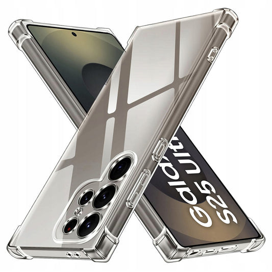 Hoes voor Samsung Galaxy S25 Ultra S938, Techsuit, Schokbestendig Helder, Transparant