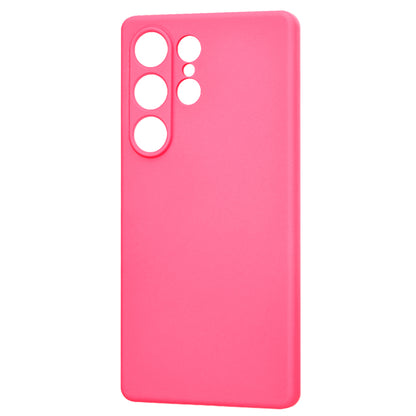 Hoes voor Samsung Galaxy S25 Ultra S938, Techsuit, SoftFlex, Donkerroze