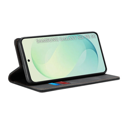 Hoes voor Samsung Galaxy S26 FE / S25 FE, Techsuit, Confy, Zwart