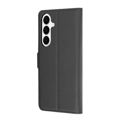 Hoes voor Samsung Galaxy S26 FE / S25 FE, Techsuit, Leather Folio, Zwart