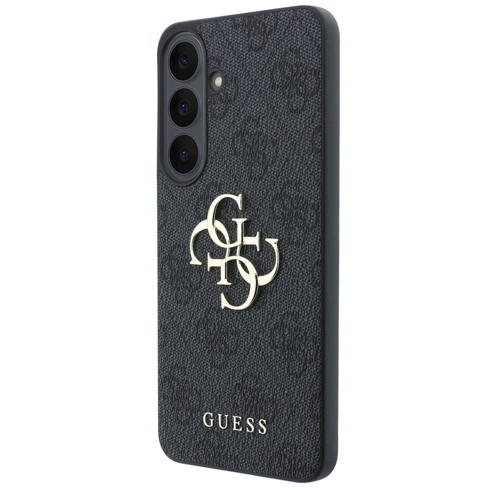 Hoes voor Samsung Galaxy S26 FE S741, Guess, 4G Metaallogo, Zwart