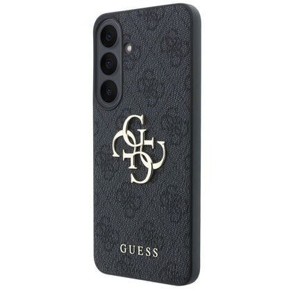 Hoes voor Samsung Galaxy S26 FE S741, Guess, 4G Metaallogo, Zwart
