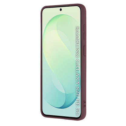Hoesje voor Samsung Galaxy S26 FE S741 / S25 FE, Techsuit, SoftFlex, bordeauxrood