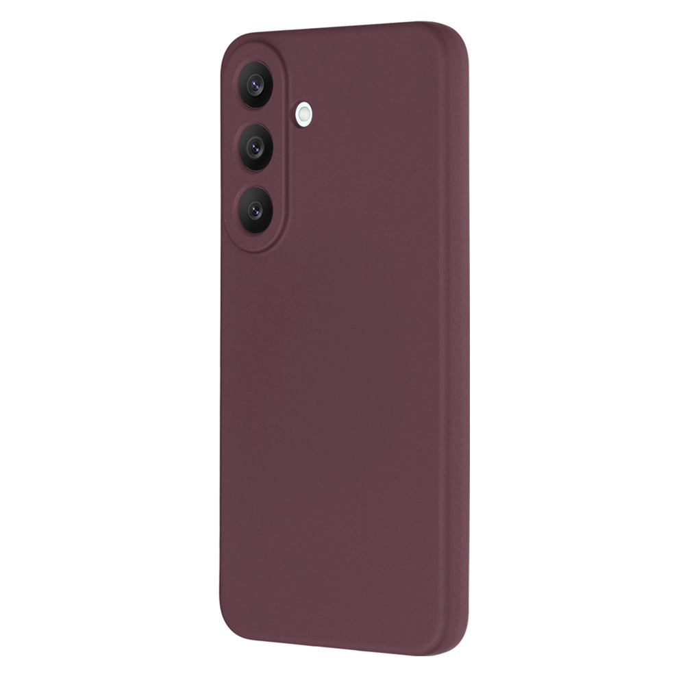 Hoesje voor Samsung Galaxy S26 FE S741 / S25 FE, Techsuit, SoftFlex, bordeauxrood