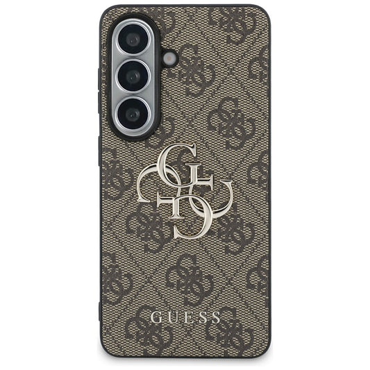 Hoesje voor Samsung Galaxy S26 Plus S947, Guess, 4G Big Logo, Bruin
