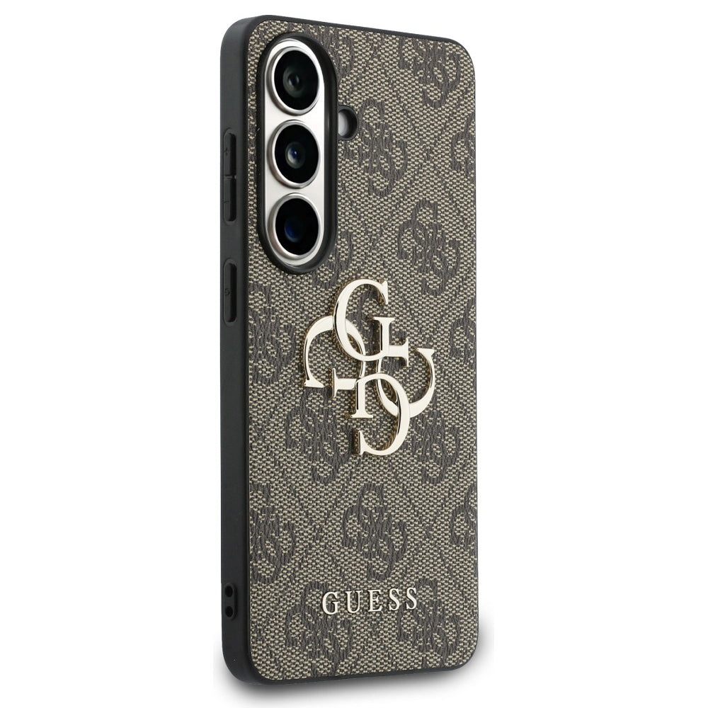 Hoesje voor Samsung Galaxy S26 Plus S947, Guess, 4G Big Logo, Bruin