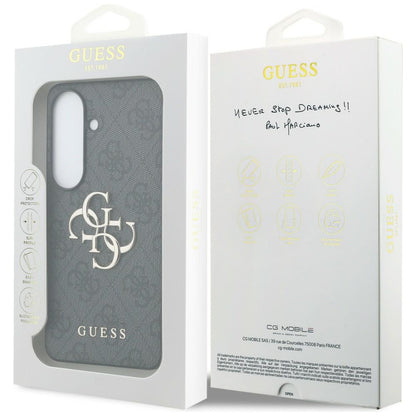 Hoes voor Samsung Galaxy S26 Plus S947, Guess, 4G Big Logo, Zwart