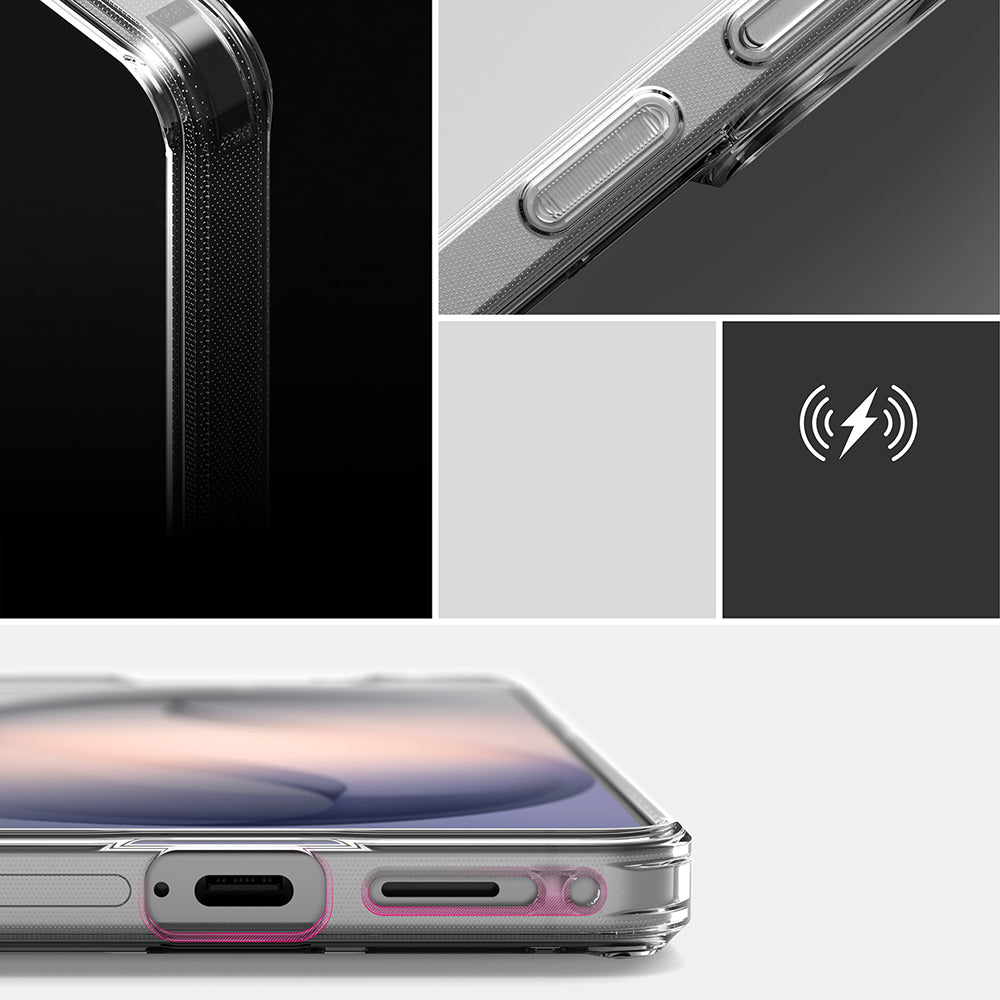 Hoes voor Samsung Galaxy S26 Plus, Ringke, Fusion, Transparant