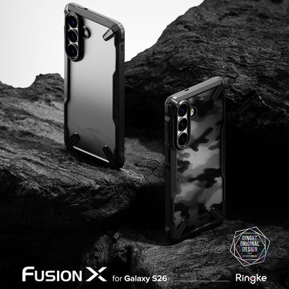 Case for Samsung Galaxy S26 Plus, Ringke, Fusion X, Black