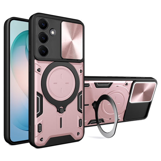 Hoes voor Samsung Galaxy S26 Plus, Techsuit, CamGuard Pro, Goudroze