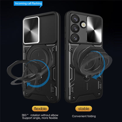 Hoes voor Samsung Galaxy S26 Plus, Techsuit, CamGuard Pro, Goudroze