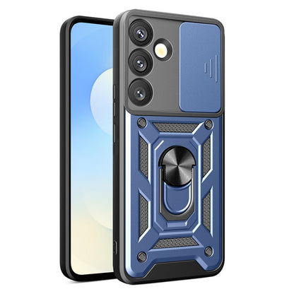 Hoes voor Samsung Galaxy S26 Plus, Techsuit, CamShield, Blauw