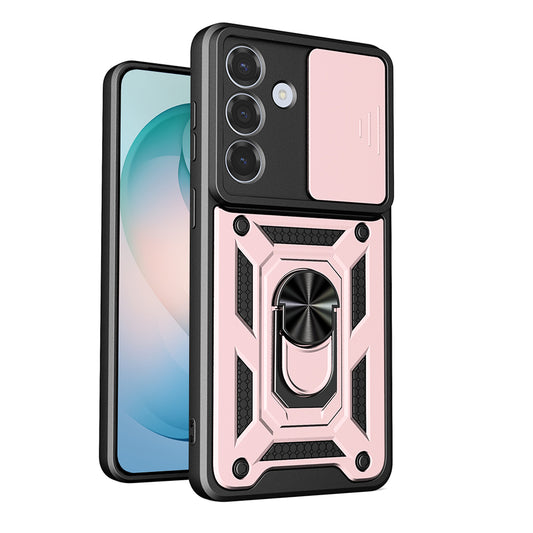 Hoes voor Samsung Galaxy S26 Plus, Techsuit, CamShield, Rosé Goud