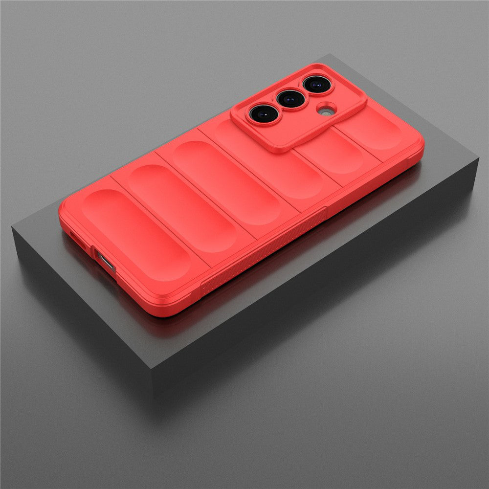 Hoes voor Samsung Galaxy S26 Plus, Techsuit, Magic Shield, Rood