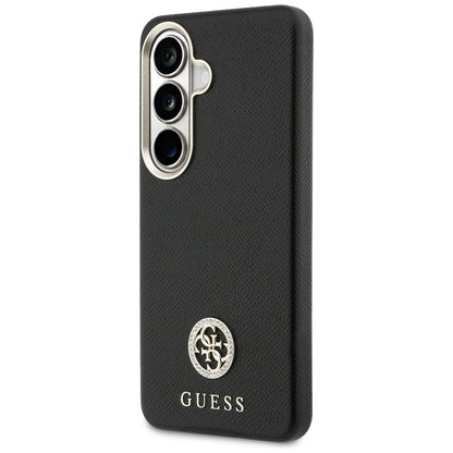 Case for Samsung Galaxy S26 S942, Guess, Rhinestone Round Logo, Black