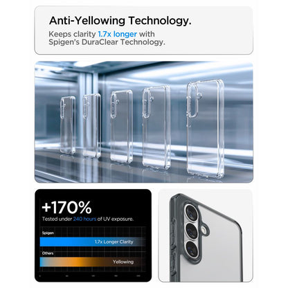 Hoes voor Samsung Galaxy S26 S942, Spigen, Ultra Hybrid, Rookkleurig ACS10733