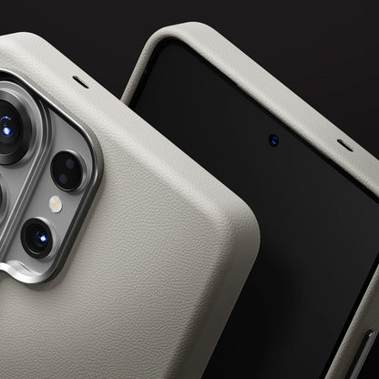 Hoes voor Samsung Galaxy S26 S942, UNIQ, Lyden Leatherette, Zwart