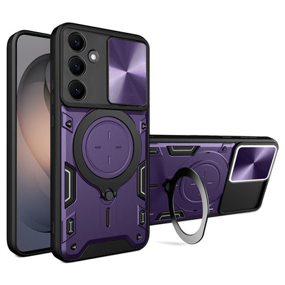 Hoes voor Samsung Galaxy S26, Techsuit, CamGuard Pro, Paars
