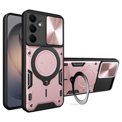 Hoes voor Samsung Galaxy S26, Techsuit, CamGuard Pro, Rosé Goud