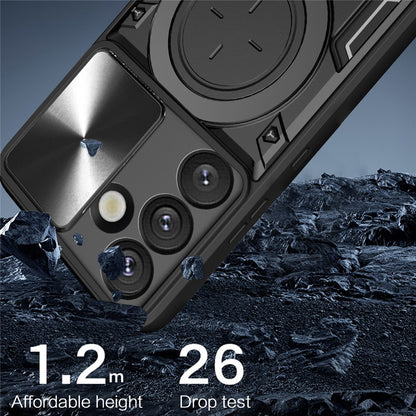 Hoes voor Samsung Galaxy S26, Techsuit, CamGuard Pro, Rosé Goud