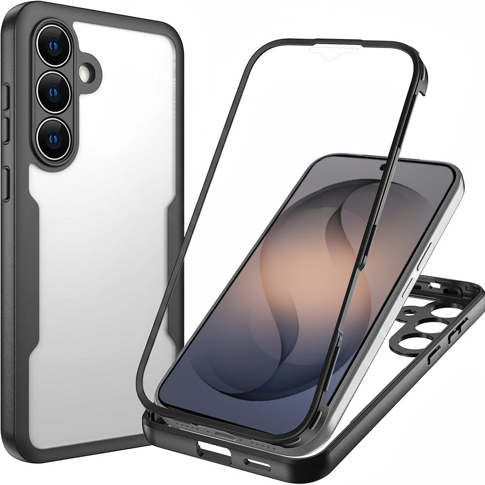 Case for Samsung Galaxy S26 S942, Techsuit, ColorVerse 360, Black