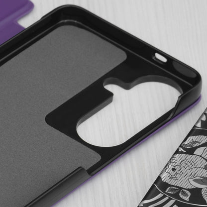 Hoes voor Samsung Galaxy S26, Techsuit, eFold, Paars