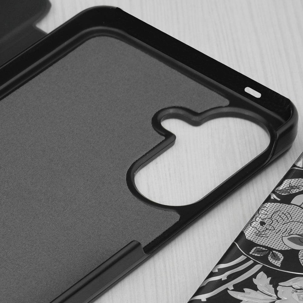 Hoes voor Samsung Galaxy S26, Techsuit, eFold, Zwart