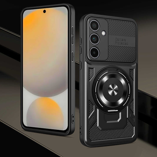 Hoes voor Samsung Galaxy S26, Techsuit, RuggedCam, Zwart