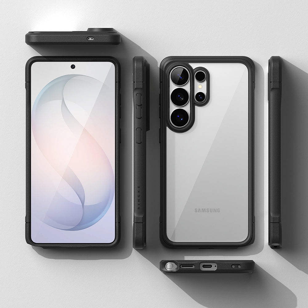Hoes voor Samsung Galaxy S26 Ultra, Ringke, Fusion Bold, Zwart