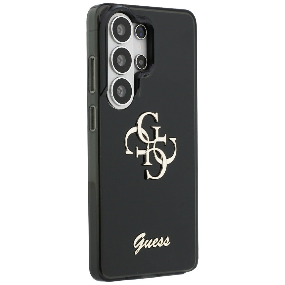 Hoesje voor Samsung Galaxy S26 Ultra S948, Guess, IML Big Metal 4G Script, Zwart