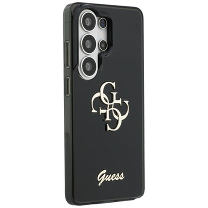 Hoesje voor Samsung Galaxy S26 Ultra S948, Guess, IML Big Metal 4G Script, Zwart