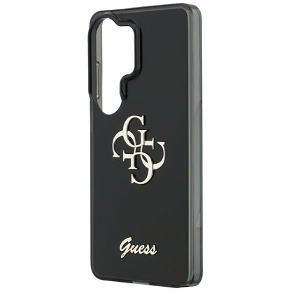 Hoesje voor Samsung Galaxy S26 Ultra S948, Guess, IML Big Metal 4G Script, Zwart