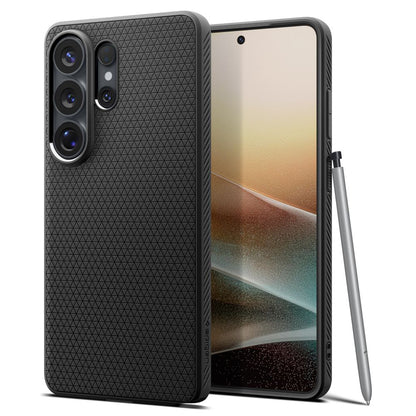 Hoes voor Samsung Galaxy S26 Ultra S948, Spigen, Liquid Air, Matzwart ACS10670
