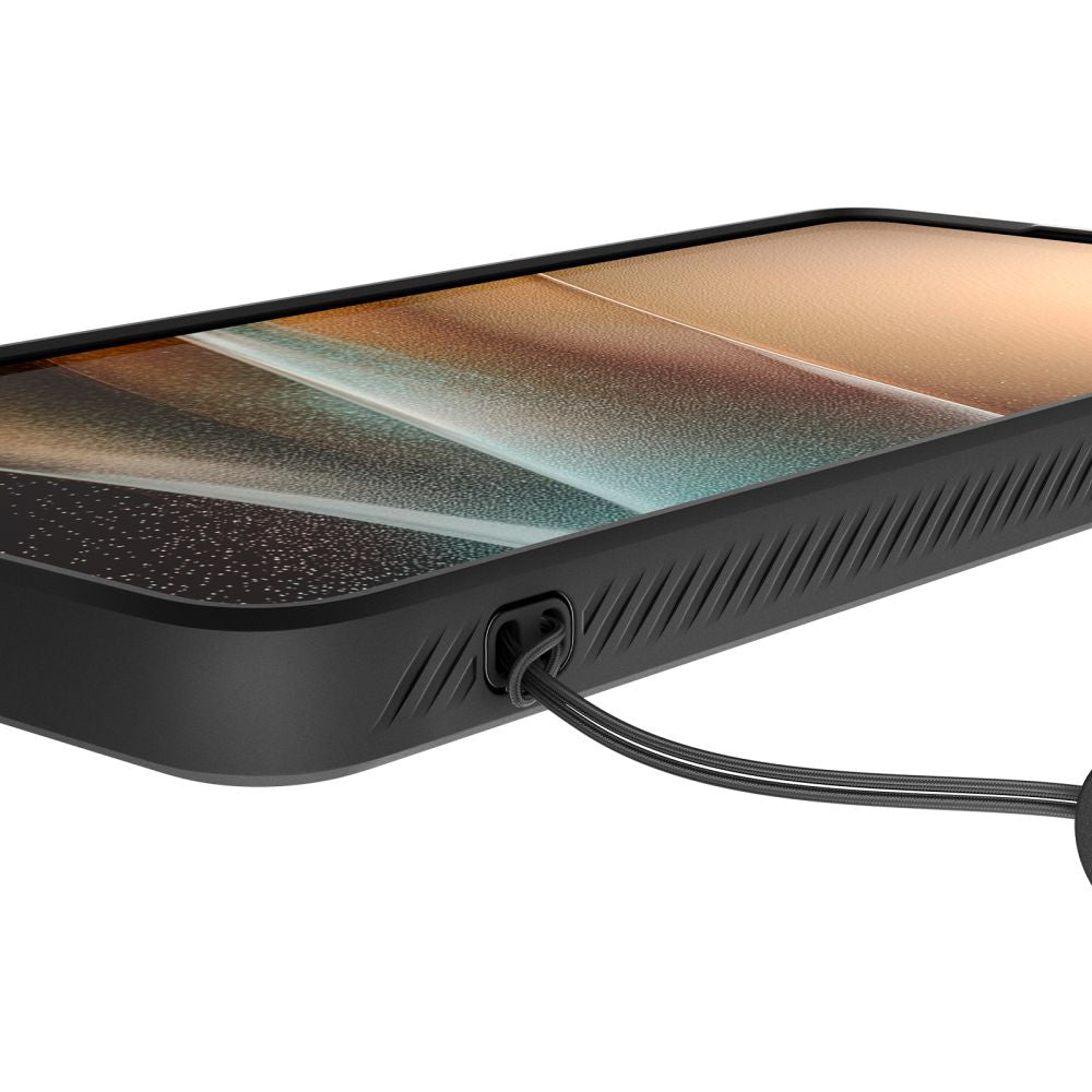 Hoes voor Samsung Galaxy S26 Ultra S948, Spigen, Liquid Air, Matzwart ACS10670