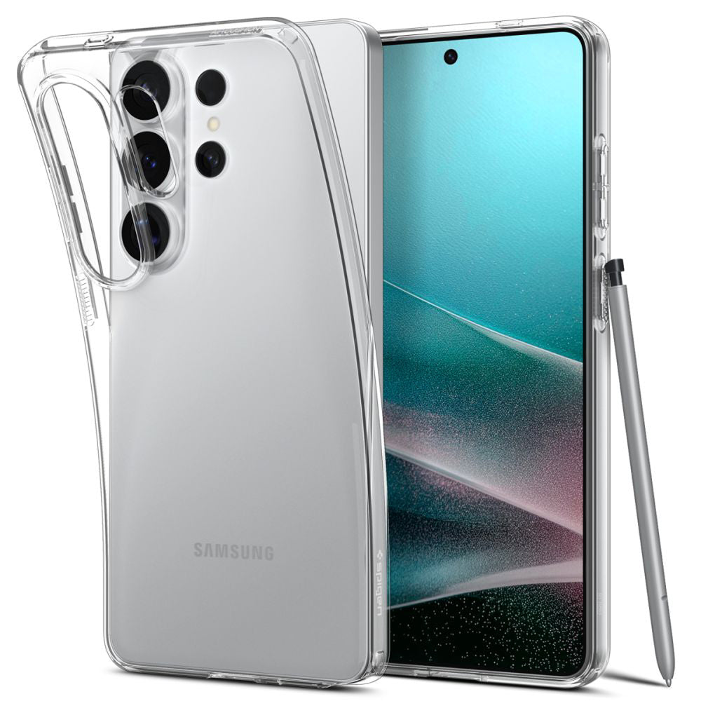 Hoes voor Samsung Galaxy S26 Ultra S948, Spigen, Liquid Crystal, Transparant ACS10671