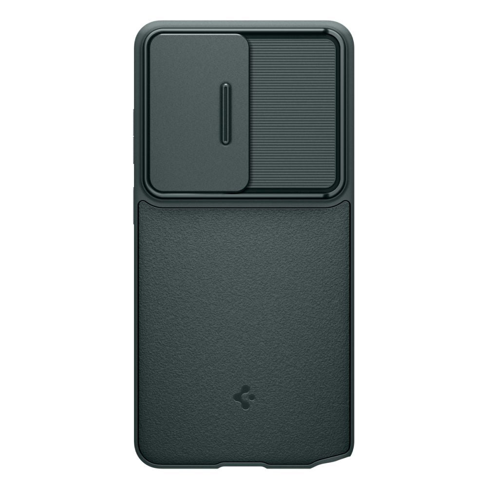 Hoesje voor Samsung Galaxy S26 Ultra S948, Spigen, Optik Armor, Groen ACS10688