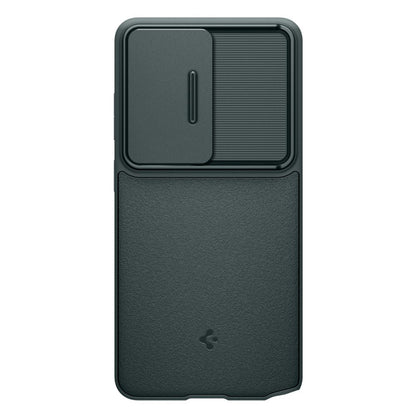 Hoesje voor Samsung Galaxy S26 Ultra S948, Spigen, Optik Armor, Groen ACS10688