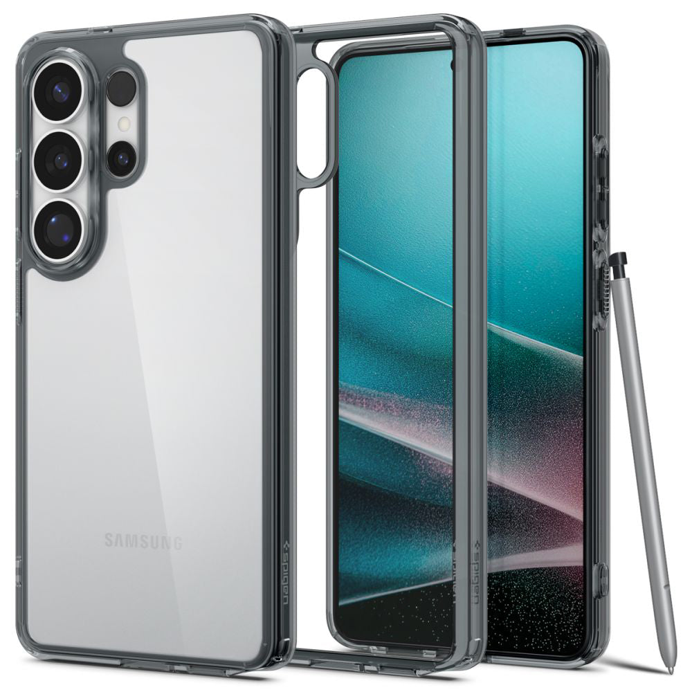 Hoesje voor Samsung Galaxy S26 Ultra S948, Spigen, Ultra Hybrid, Rookkleurig