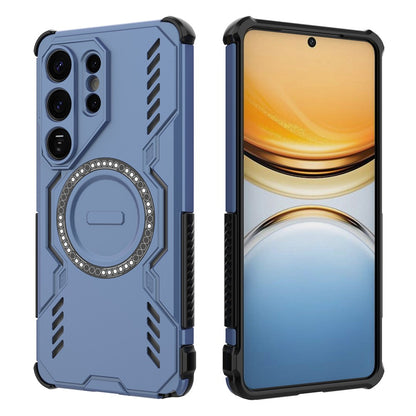 MagSafe hoes voor Samsung Galaxy S26 Ultra, Techsuit, ArmorMag, Blauw