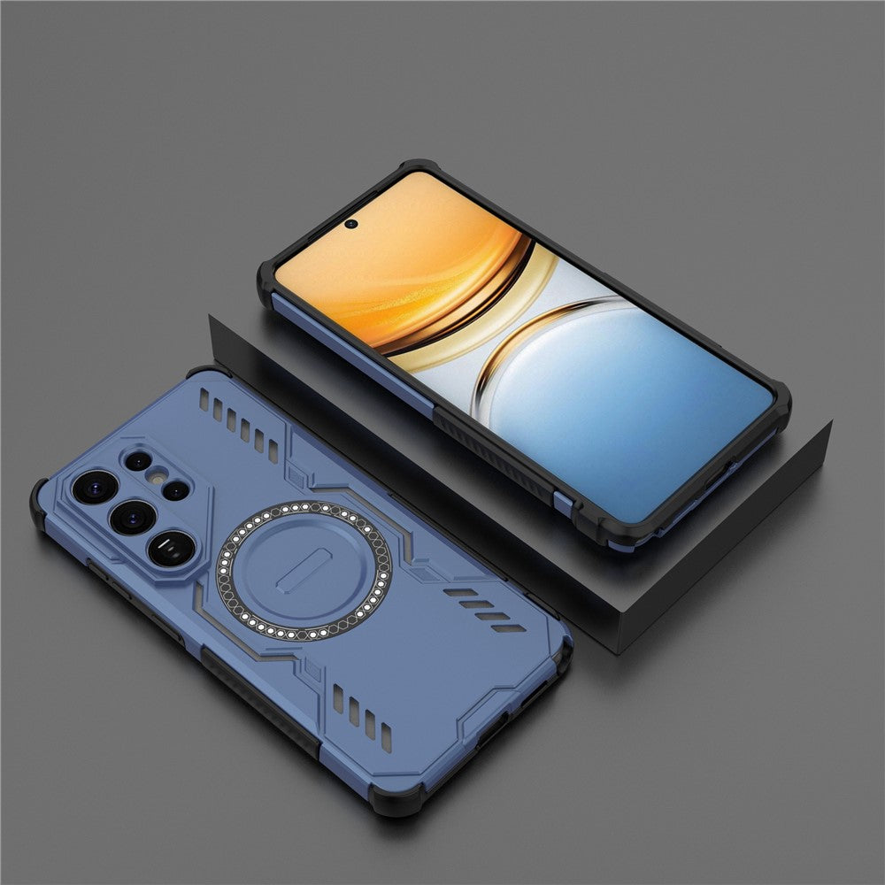MagSafe hoes voor Samsung Galaxy S26 Ultra, Techsuit, ArmorMag, Blauw