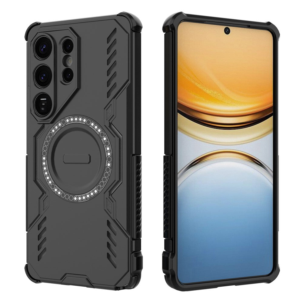 MagSafe Case for Samsung Galaxy S26 Ultra, Techsuit, ArmorMag, Black