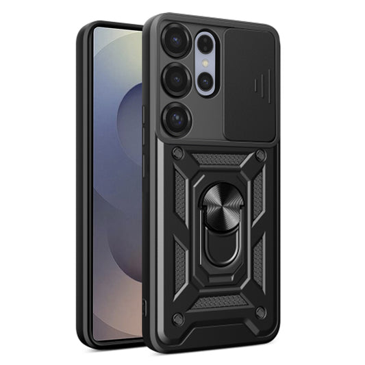 Hoes voor Samsung Galaxy S26 Ultra, Techsuit, CamShield, Zwart