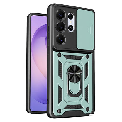 Hoes voor Samsung Galaxy S26 Ultra, Techsuit, CamShield, Groen