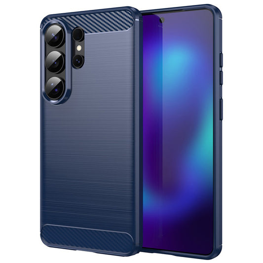 Hoes voor Samsung Galaxy S26 Ultra, Techsuit, Carbon, Blauw